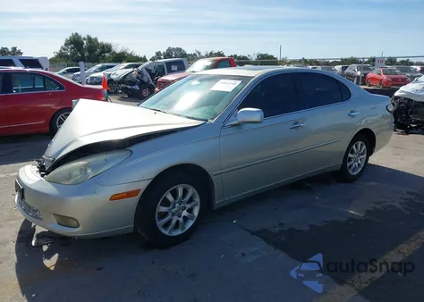 2004 Lexus Es 330 z USA, uszkodzony, nr VIN JTHBA30G245049129